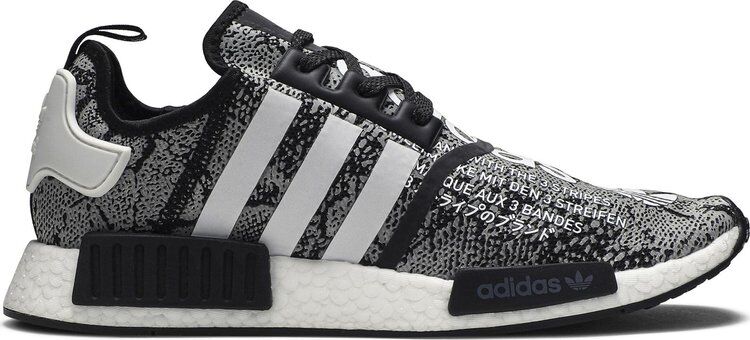 Кроссовки Adidas atmos x NMD_R1 'G-SNK', черный EH2204 | Black фото 1