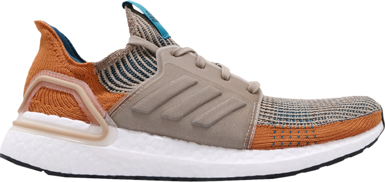 Кроссовки Adidas UltraBoost 19 'Tech Copper', коричневый G27515 | Brown фото 1