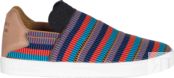 Кроссовки Adidas Pharrell x Elastic Slip On 'Pink Beach', многоцветный AQ4919 | Multi-Color фото 1