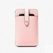 Сумка Michael Michael Kors For Smartphone In Saffiano Leather, розовый