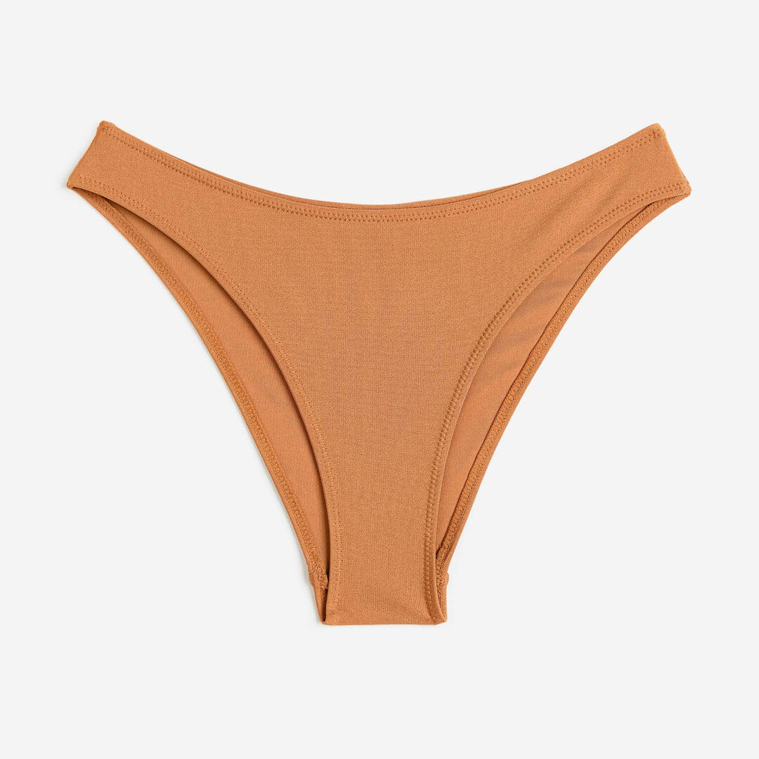 Плавки бикини H&M Bottoms, коричневый 0929328071 | BROWN фото 1