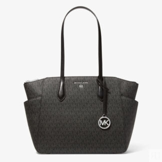 Сумка-тоут Michael Michael Kors Marilyn Medium Logo, черный