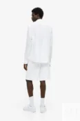 Essentials No 17: Льняная рубашка H&M, белый