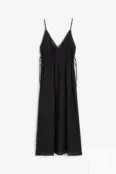 Платье с кулиской H&M, черный 1175931001 | Black фото 5