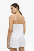 Льняная пижама H&M, белый