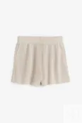 Шорты из джерси H&M, светло-бежевый 1164047001 | Light beige фото 4