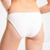 Плавки бикини Michael Michael Kors Textured Stretch Bottom, белый