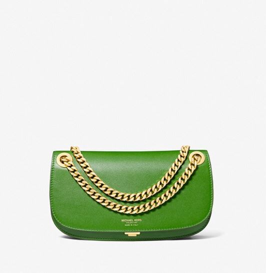 Сумка-конверт миниатюрная кожаная Michael Kors Christie Mini Leather Envelo