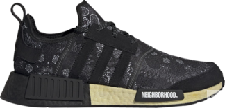 Кроссовки Adidas Neighborhood x NMD_R1 'Black Paisley Bandana', черный