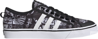 Кроссовки Adidas Disney Pixar x Nizza 'Comics - Black White', черный