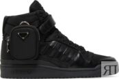 Кроссовки Adidas Prada x Forum High 'Core Black', черный GY7040 | Black фото 1