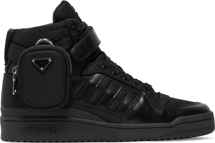 Кроссовки Adidas Prada x Forum High 'Core Black', черный GY7040 | Black фото 1