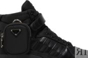 Кроссовки Adidas Prada x Forum High 'Core Black', черный GY7040 | Black фото 2