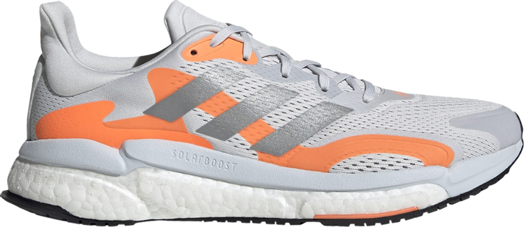 Кроссовки Adidas Solar Boost 3 'Grey Screaming Orange', серый FY0316 | Grey фото 1