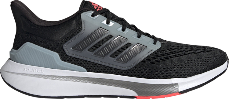 Кроссовки Adidas EQ21 Run 'Black Magic Grey', черный GZ0604 | Black фото 1