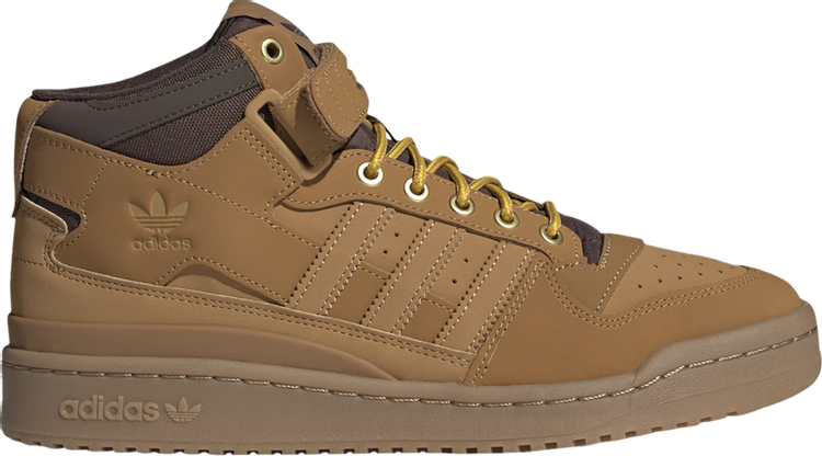 Кроссовки Adidas Forum Mid 'Mesa Gum', коричневый GX7079 | Brown фото 1