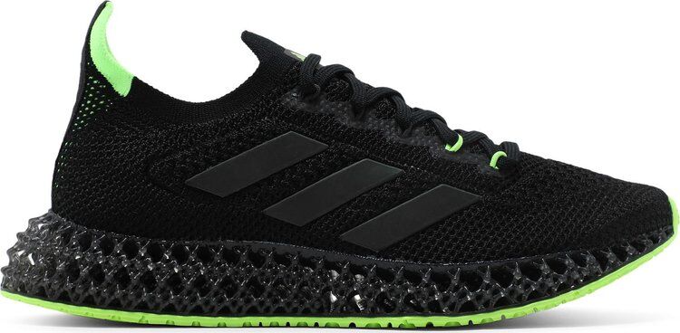 Кроссовки Adidas 4DFWD 'Core Black Green', черный Q46446 | Black фото 1