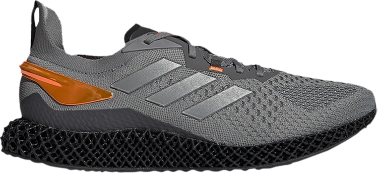 Кроссовки Adidas X90004D 'Grey Signal Orange', серый FW7091 | Grey фото 1