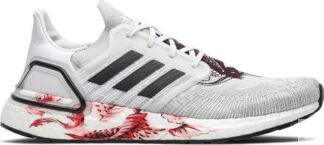 Кроссовки Adidas UltraBoost 20 'Chinese New Year - Grey Floral', серый