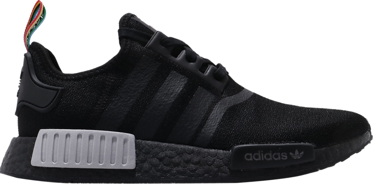 Кроссовки Adidas NMD_R1 '2020 Olympics', черный Q47261 | Black фото 1