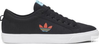 Кроссовки Adidas Nizza 'Colorful Trefoil - Black', черный