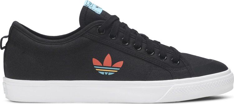 Кроссовки Adidas Nizza 'Colorful Trefoil - Black', черный FW4540 | Black фото 1