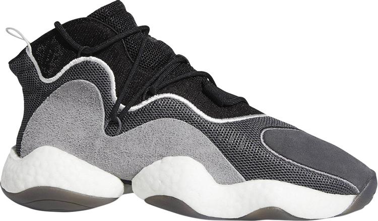 Кроссовки Adidas Crazy BYW 'Black Grey', черный BD8013 | Black фото 1