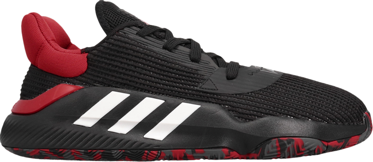 Кроссовки Adidas Pro Bounce 2019 Low GCA 'Scarlet', черный EF8800 | Black фото 1