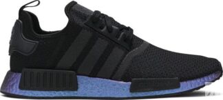 Кроссовки Adidas NMD_R1 'Metallic Blue Boost', черный