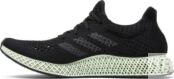 Кроссовки Adidas Futurecraft 4D 'Core Black' 2018, черный B75942 | Black фото 3