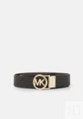 Ремень Michael Kors Logo, коричневый / черный MK151D007-O12 | brown/black/gold-coloured фото 4