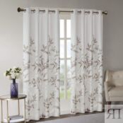 Шторы Madison Park Cecily Semi Sheer Single, 127x213 см, светло-серый Б07332Х4Р6 фото 2