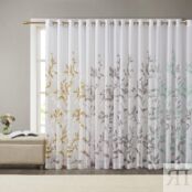 Шторы Madison Park Cecily Semi Sheer Single, 127x213 см, светло-серый Б07332Х4Р6 фото 3