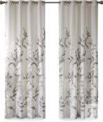 Шторы Madison Park Cecily Semi Sheer Single, 127x213 см, светло-серый Б07332Х4Р6 фото 4