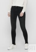 Джинсы Skinny Fit ONLY Onlblush Raw, черный деним ON321N0P6-Q11 | black denim фото 1