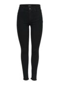 Джинсы Skinny Fit ONLY Onlblush Mid Raw, черный деним ON321N0SX-Q12 | black denim фото 5