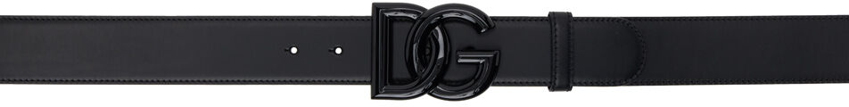 Черный ремень DG Dolce & Gabbana