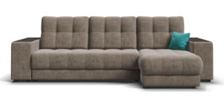 Угловой диван BOSS 3.0 XL Велюр Royal тауп