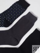 Набор высоких носков (3 пары в комплекте) zolla