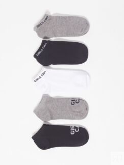 Набор коротких носков (5 пар в комплекте) zolla