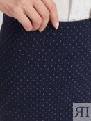 Прямая офисная юбка-карандаш с узором zolla