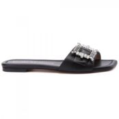 Босоножки Stuart Weitzman Shine buckle slide 999239 фото 1