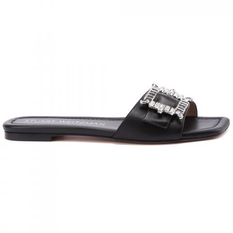 Босоножки Stuart Weitzman Shine buckle slide 999239 фото 1