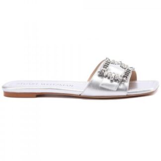 Босоножки Stuart Weitzman Shine buckle slide