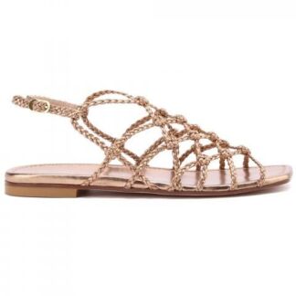 Босоножки Stuart Weitzman Woven lattice sandal