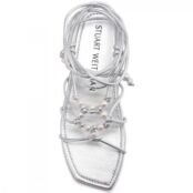 Босоножки Stuart Weitzman Pearl knot laceup 999221 фото 5