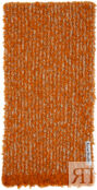 Оранжево-белый стеганый шарф Acne Studios