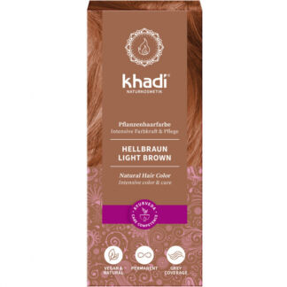 KHADI Органическая краска для волос "Светло-коричневый" 100 г