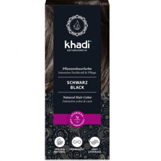 KHADI Органическая краска для волос "Черный" 100 г