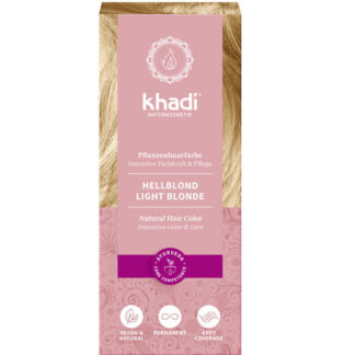 KHADI Органическая краска для волос "Светлый блонд" 100 г
